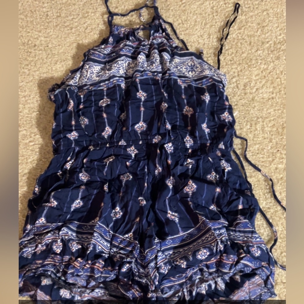 Halter top romper